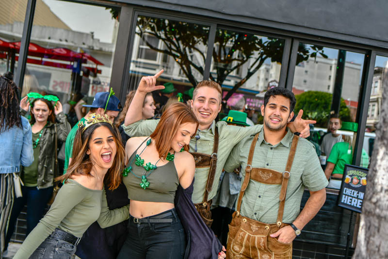 Celebrate the Holiday with drink specials, Djs, and more at the San Francisco St. Patrick's Day Pub Crawl